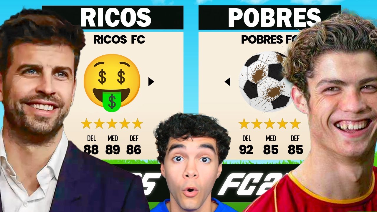 ¡RICOS vs POBRES en FIFA!