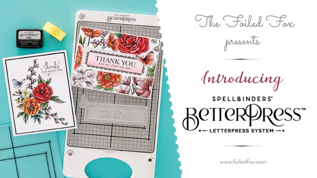 Spellbinders BetterPress Unboxing & Intro