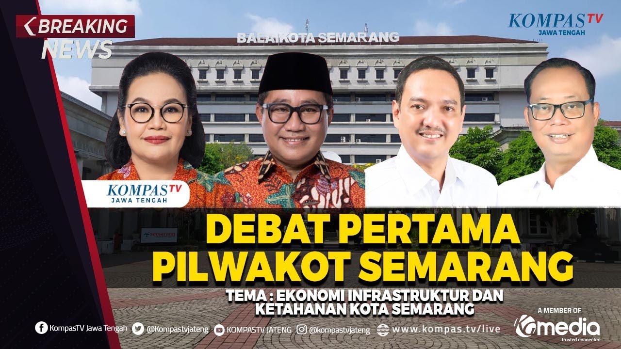 LIVE - Debat Pertama Pilwakot Semarang