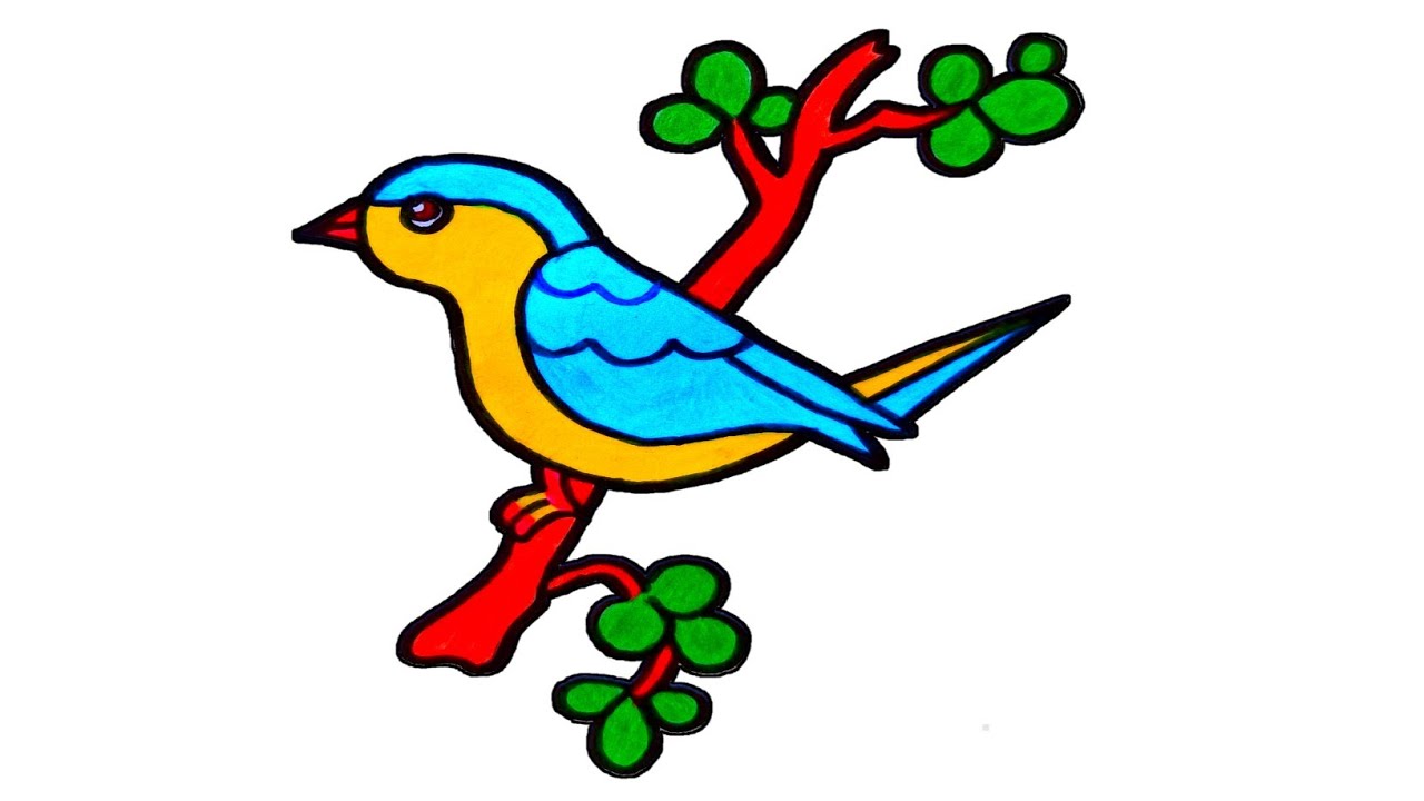 How to draw a Sparrow