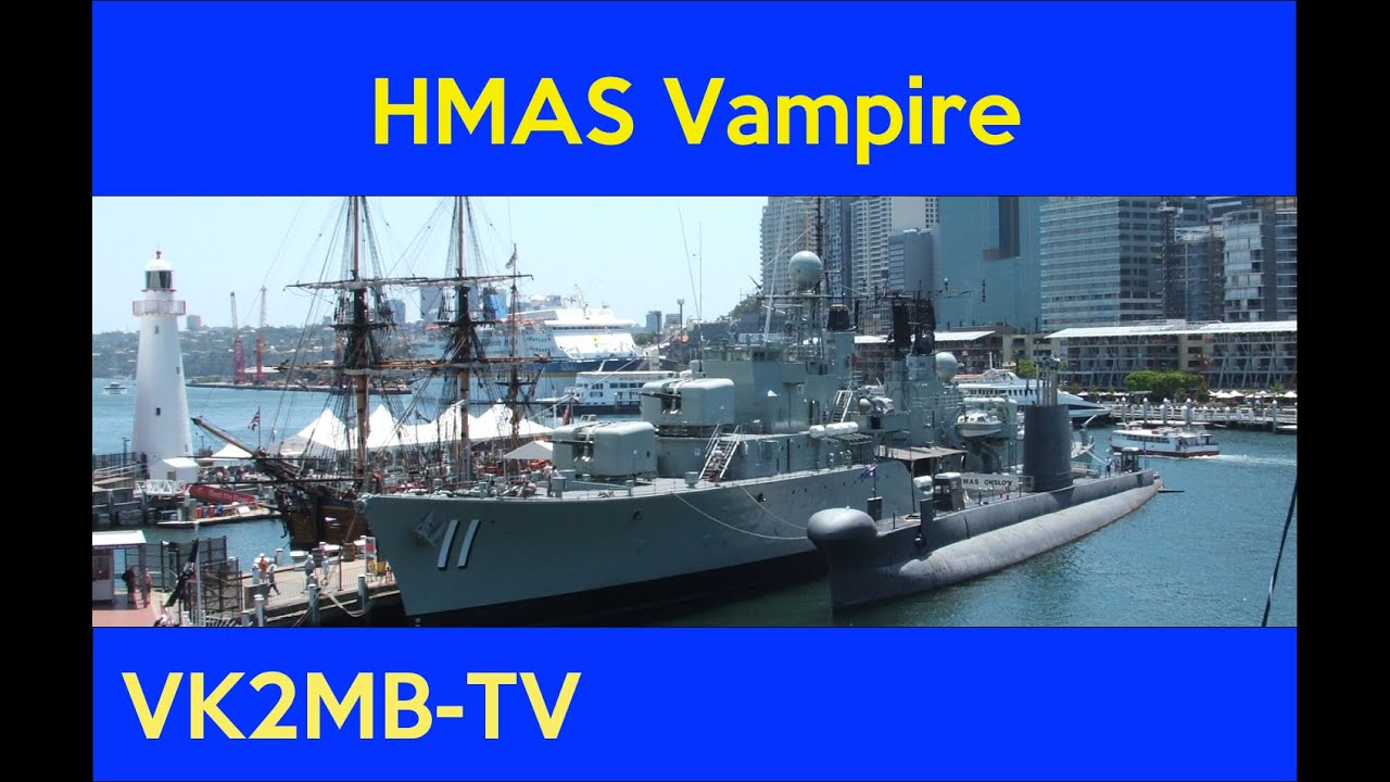 HMAS Vampire Project - Colin Christie VK2JCC - Manly-Warringah Radio Society lecture