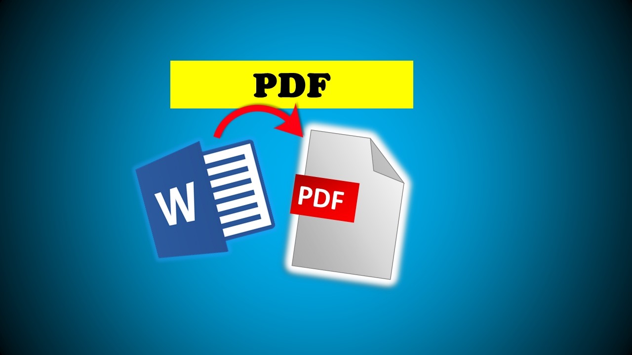 word para pdf