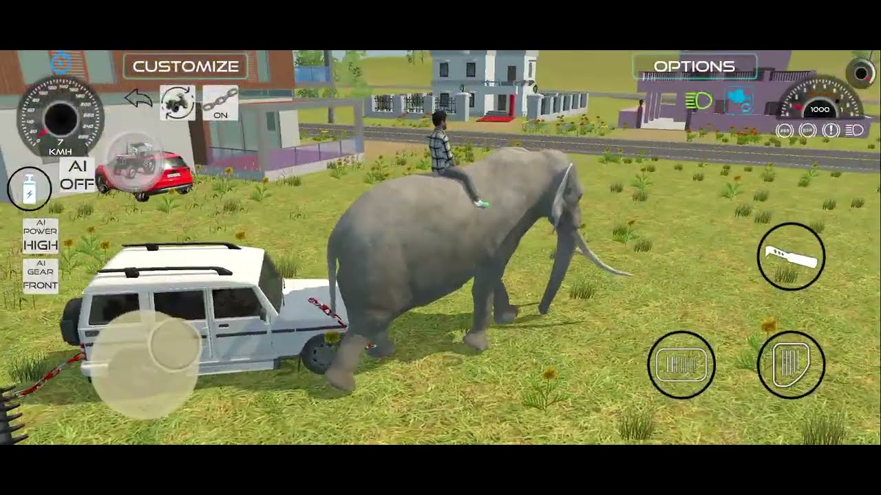 Akhir Elephant Ne Nikala Jcb Ko ! Indian Vehicle Simulator 3d 🤬