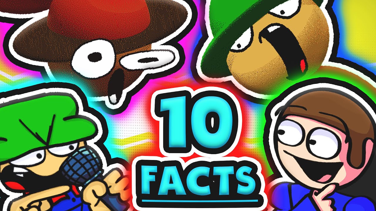 10 фактов о Дэйве и Бэмби! | FNF Mods