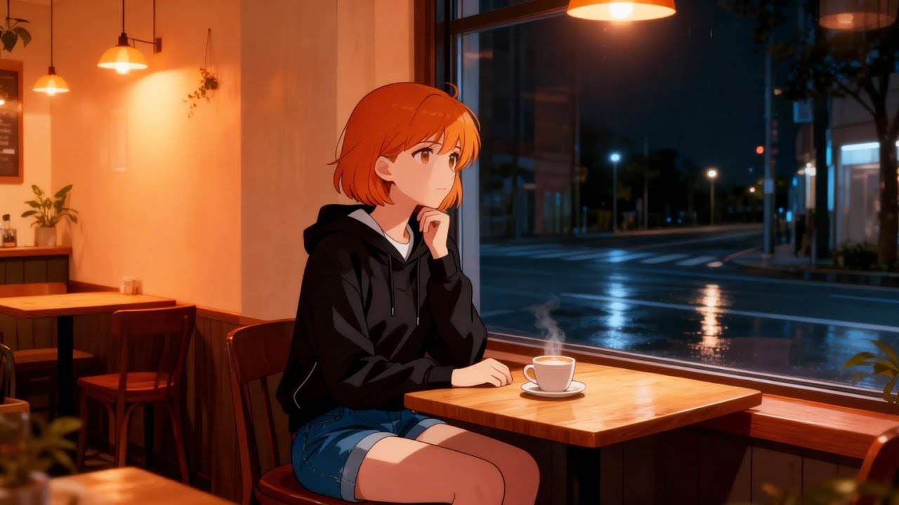 Rainy Night 🌧️ Let the Rain Calm Your Mind | 1 Hour Lo-Fi • Moonami Lo-Fi