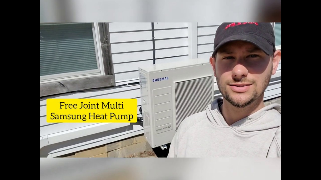 Samsung Free Joint Multi Heat Pump System #SamsungHVAC #HeatPump #Residential #VRF #EnergyEfficient