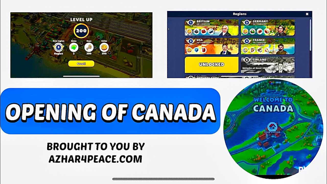TRAINSTATION 2 CANADA UNLOCKING MOMENT| FULL FILM AND NIAGARA FALLS|