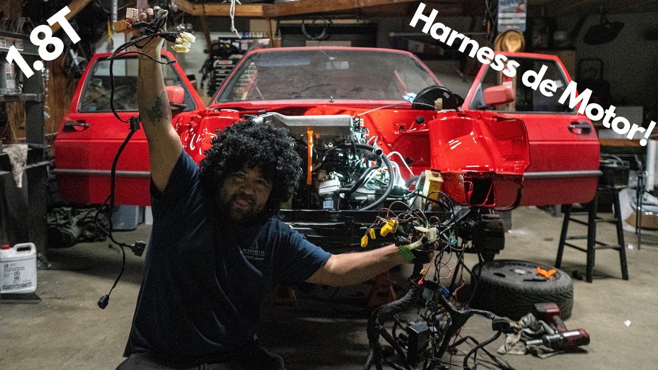 Poniendo Mi Harness De Motor! Mk2 Gti 1.8T Swap (Parte 6)