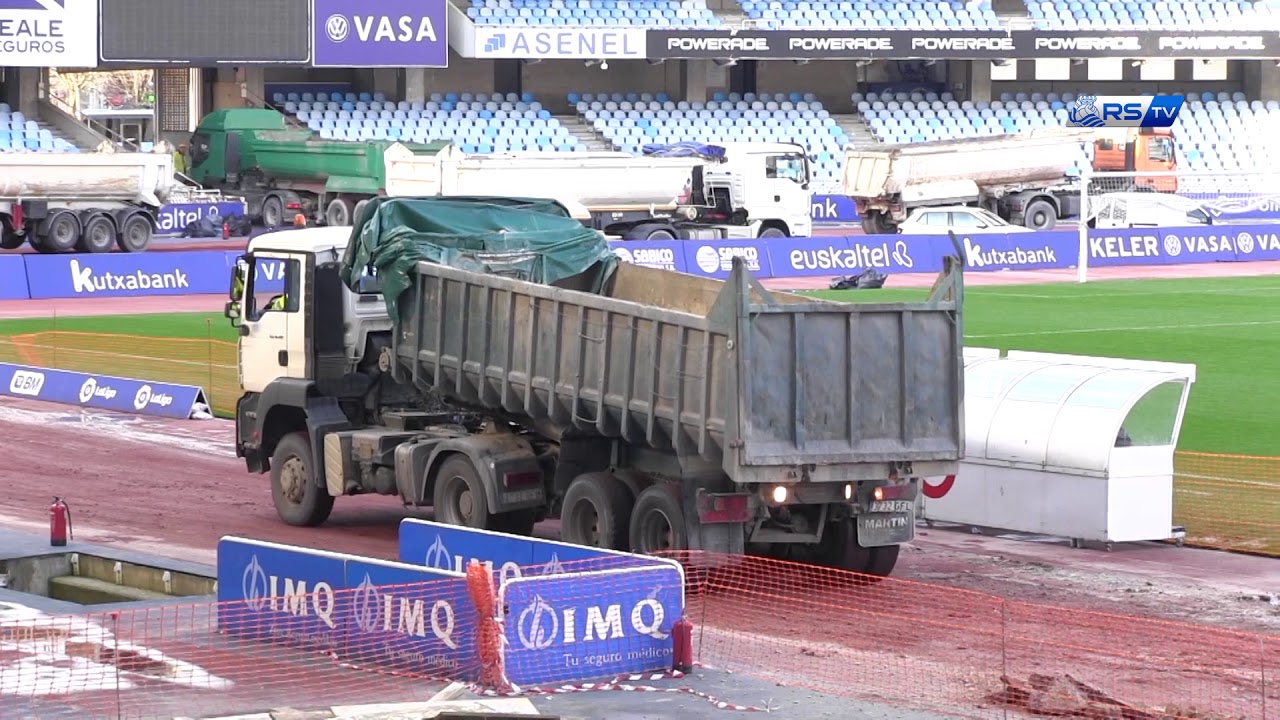 Obras en Anoeta - Pistas 02/03/2018