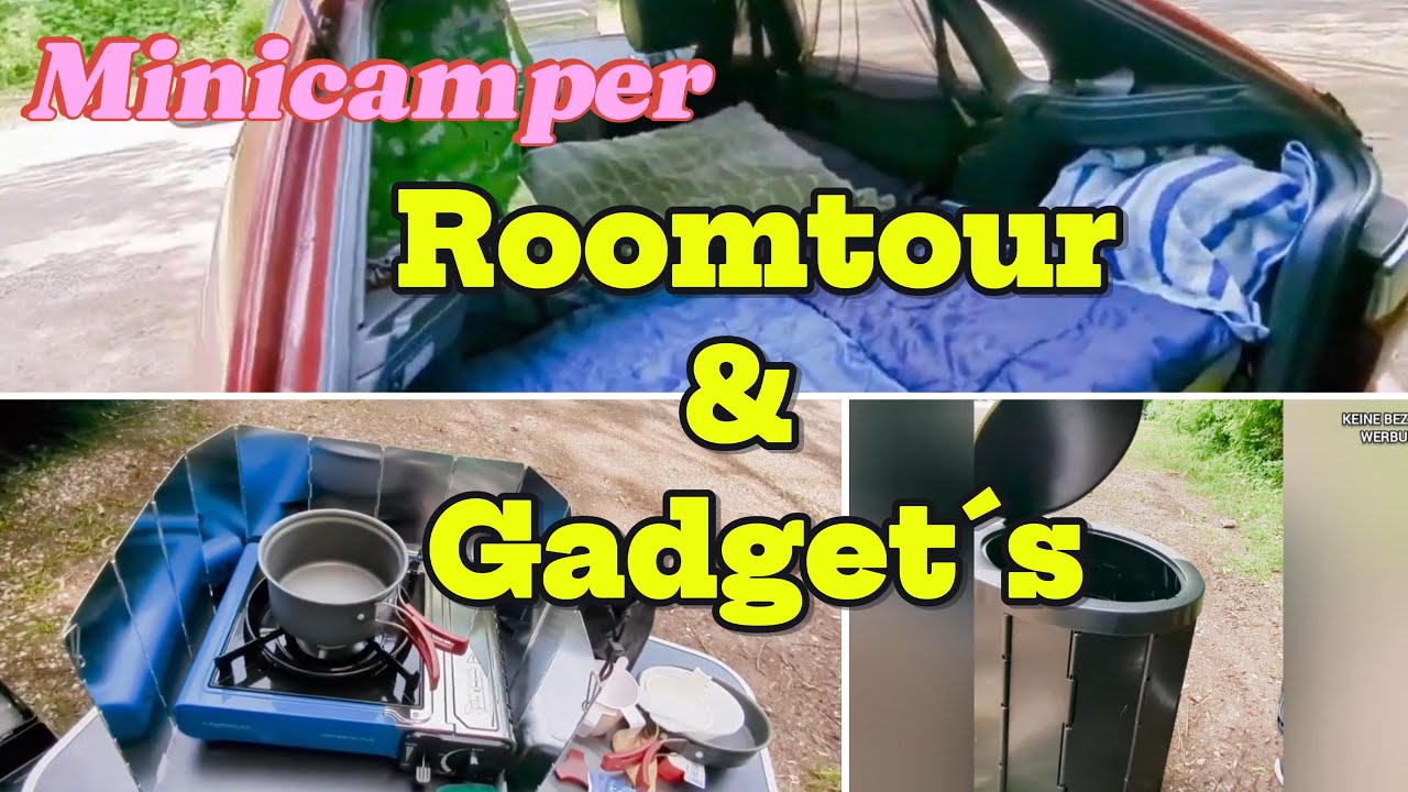 Roomtoor & Gadget´s Toyota Corolla unser Minicamper