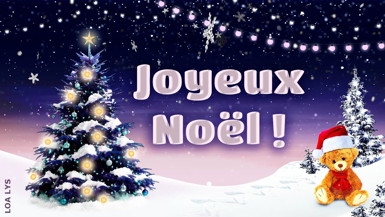 Joyeux no&euml;l - CARTE DE NOEL #joyeuxno&euml;l