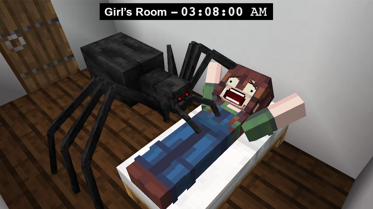 There's Something Wrong With The Spiders in Minecraft...