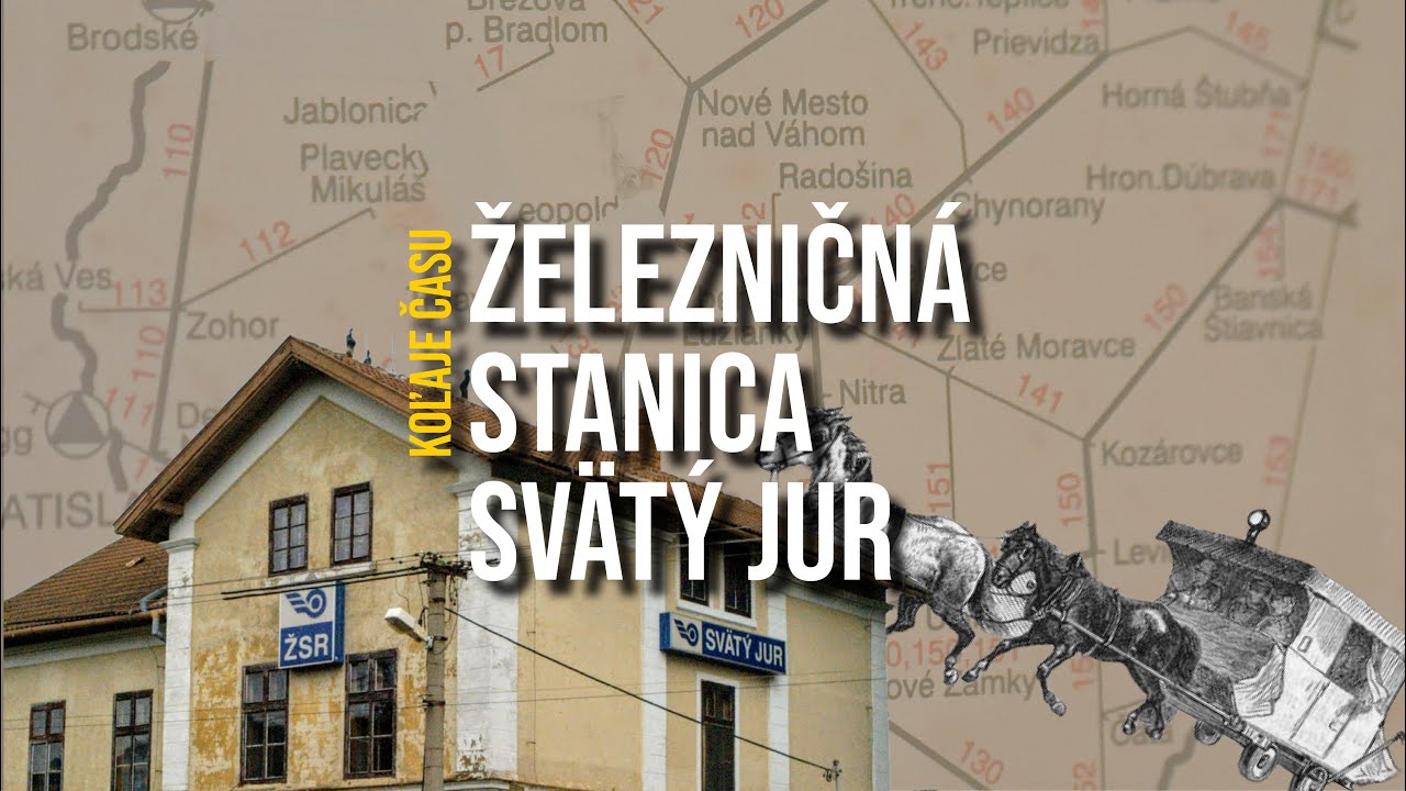 Svätý Jur: Najstaršia železničná stavba na Slovensku – konská železnica (1840)
