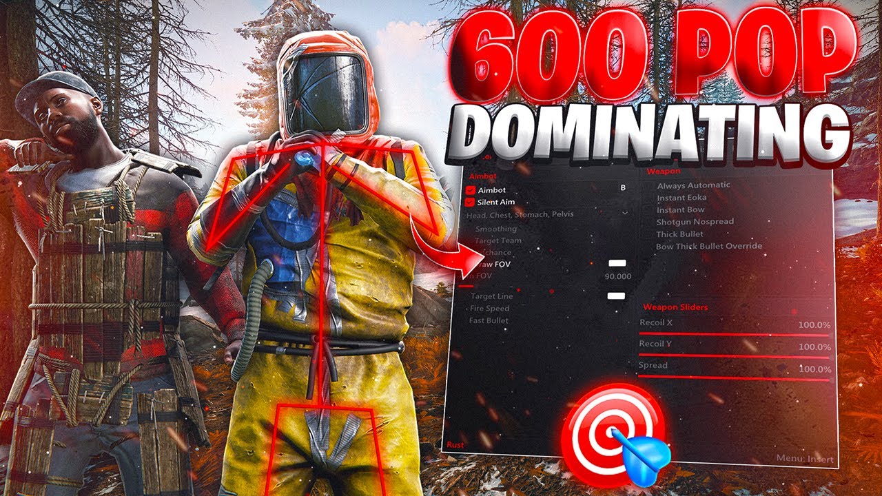 LEGIT CHEATING on WIPE DAY with the BEST RUST CHEAT.. (Insane Snowball)