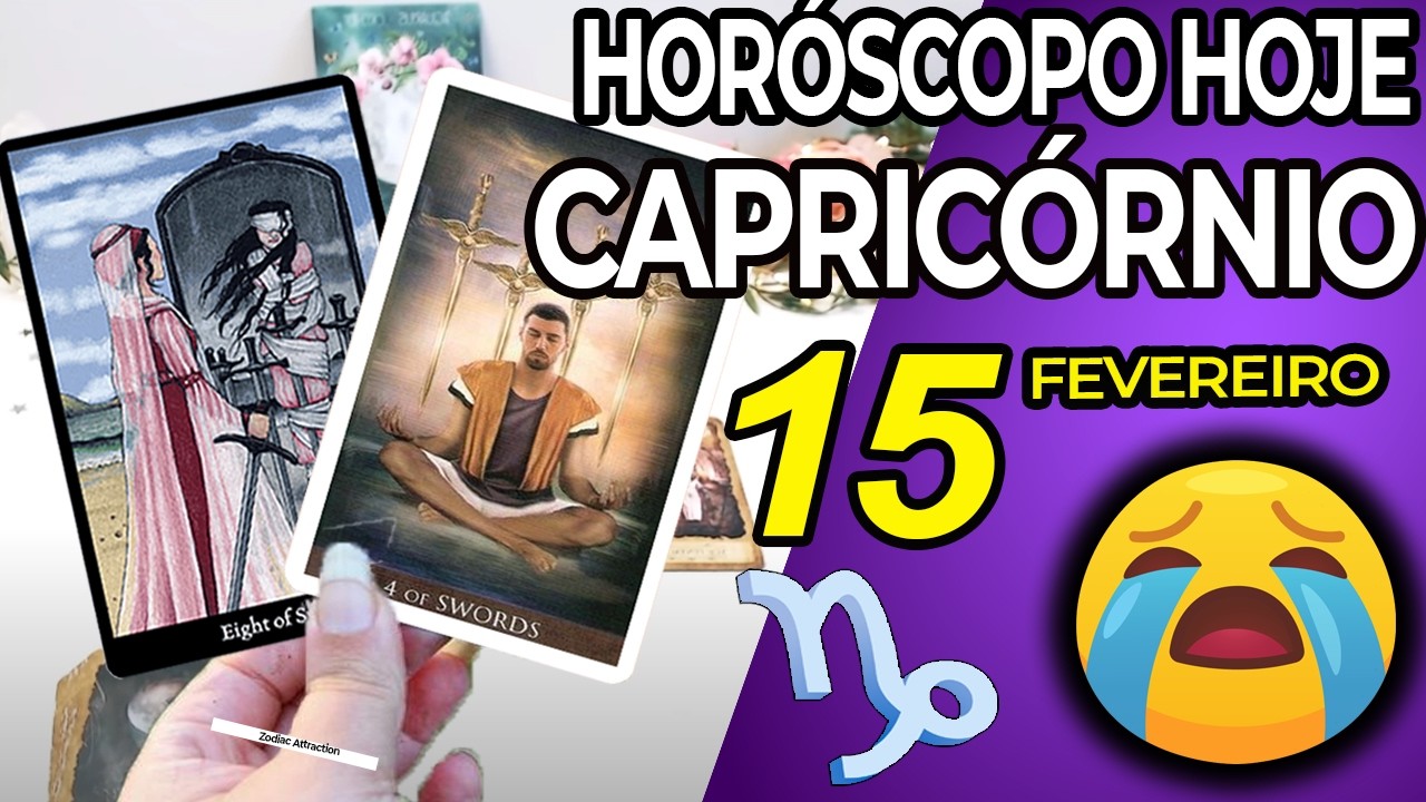 😭 VOCÊ VAI CHORAR COM ISSO 😭 Capricórnio ♑ 15 Fevereiro 2026 | Horoscopo do dia de hoje ♑ Tarot