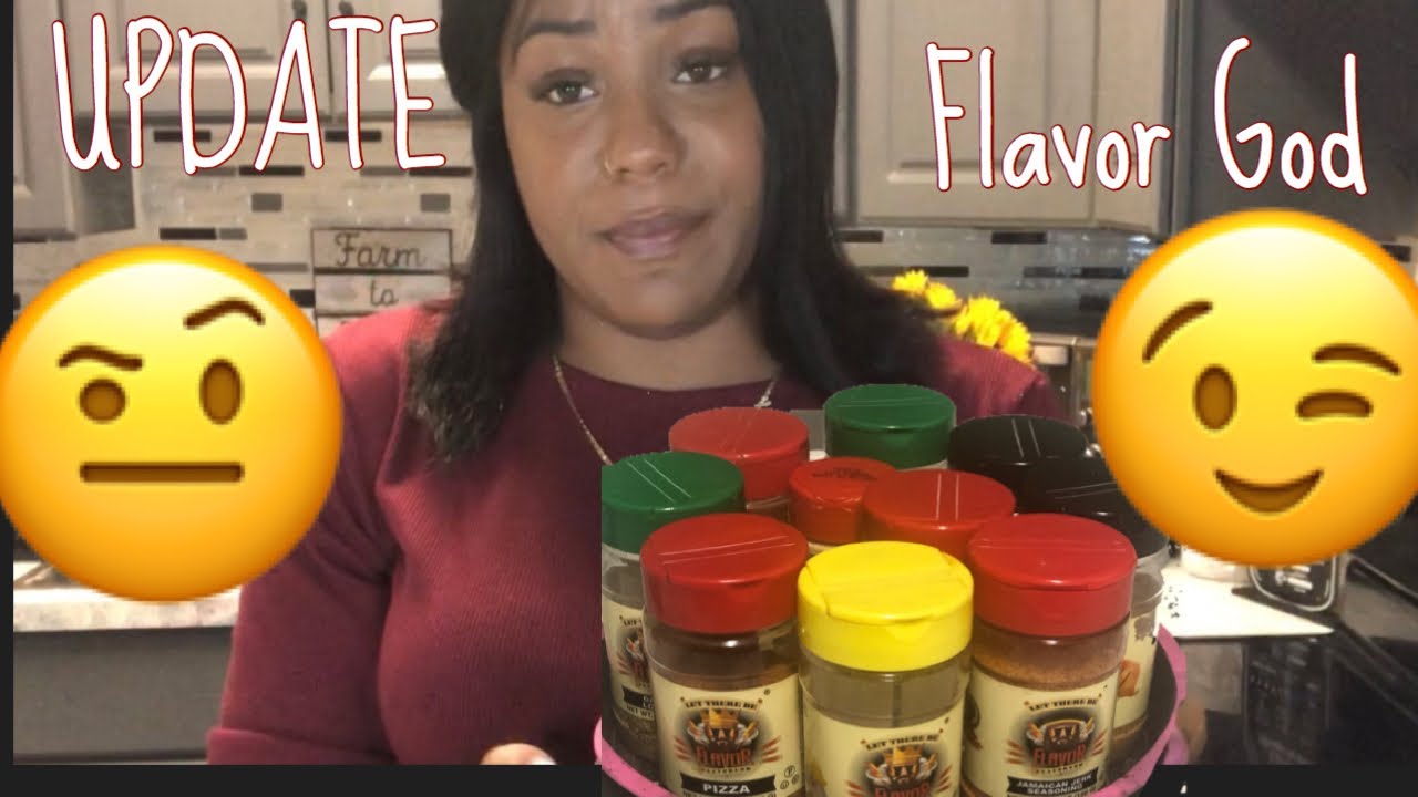 UPDATE! On FLAVOR GOD seasoning!