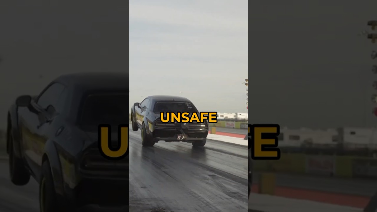 Dodge Demon was banned, here's why!☠️ #dodge #srt #cars #shorts #carshorts