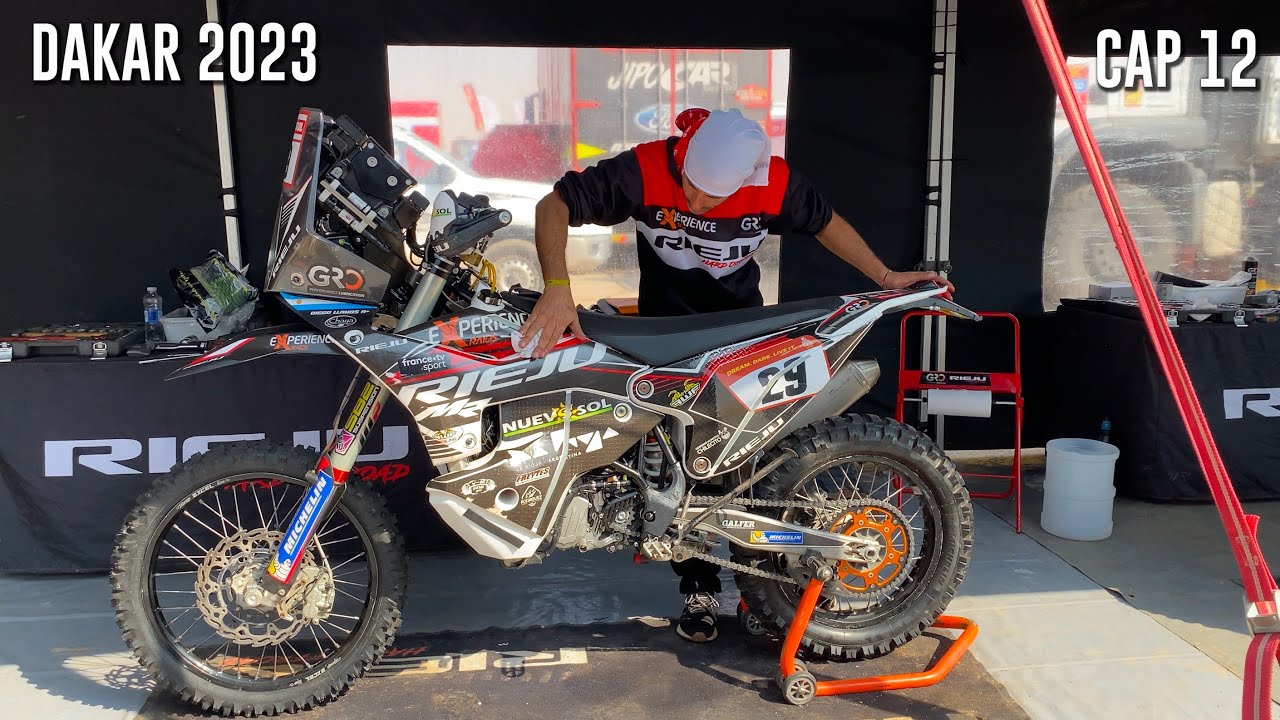 DAKAR 2023: Los SECRETOS de las MOTOS - MECANICOS! (Cap 12)