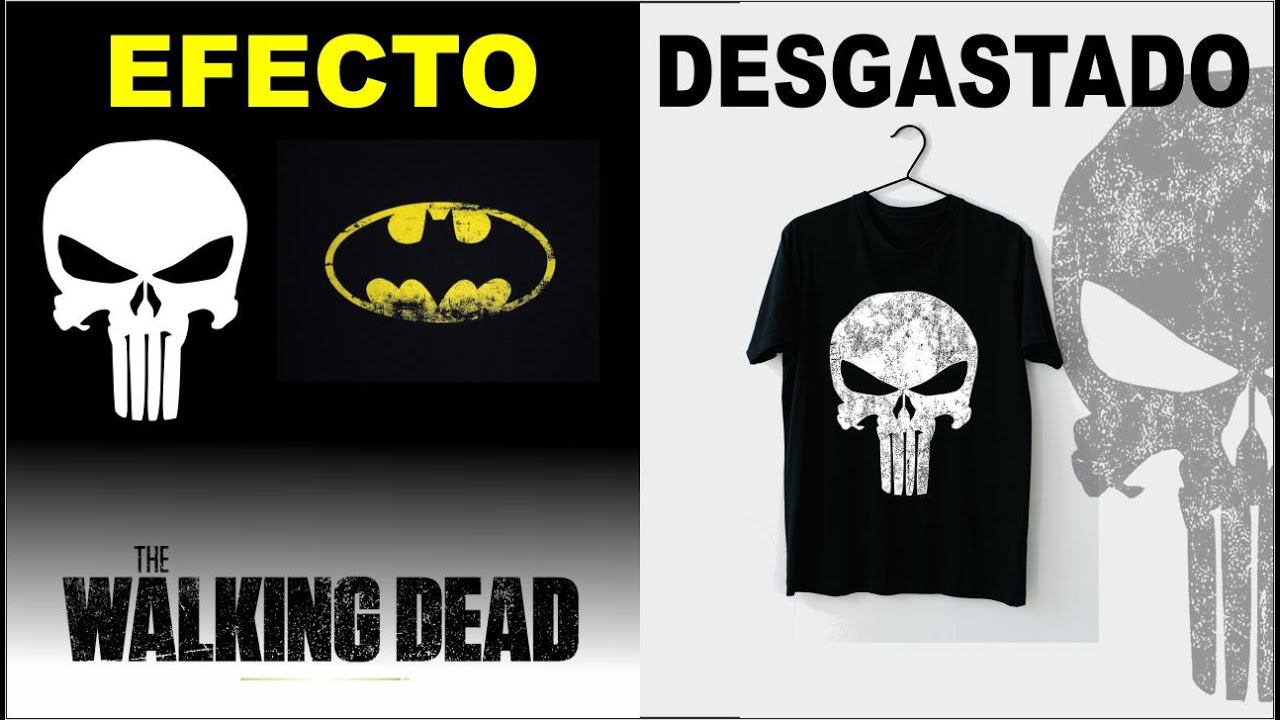 como hacer un efecto desgastado en corel draw (2 métodos super sencillos) 🙂