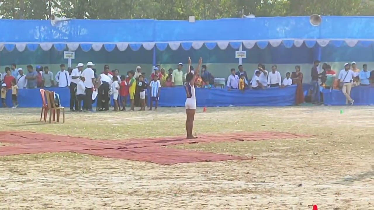 38th district level gymnastics competition