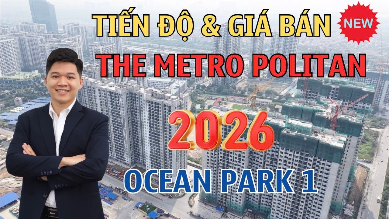 Cập nhật tiến độ và giá bán phân khu The Zurich, The Beverly, The London, The Paris Tháng 3/2026