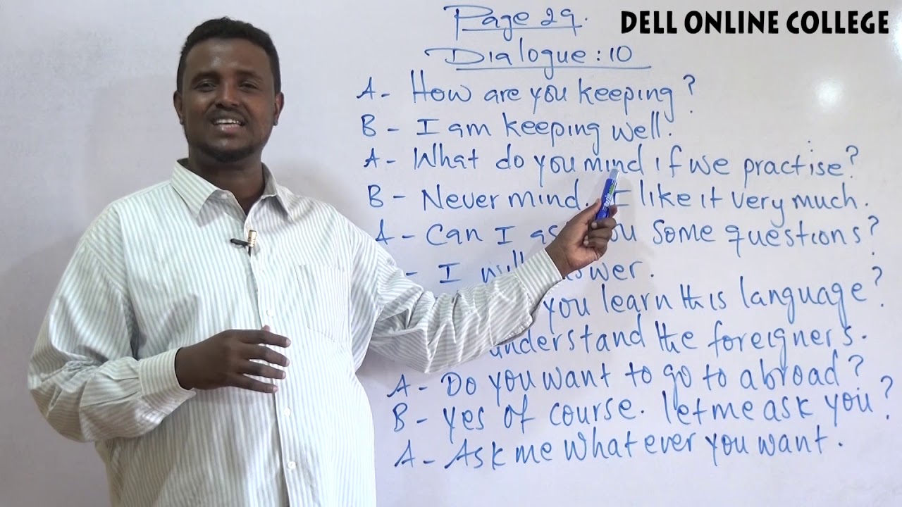 Lesson 25: Dialogue 10