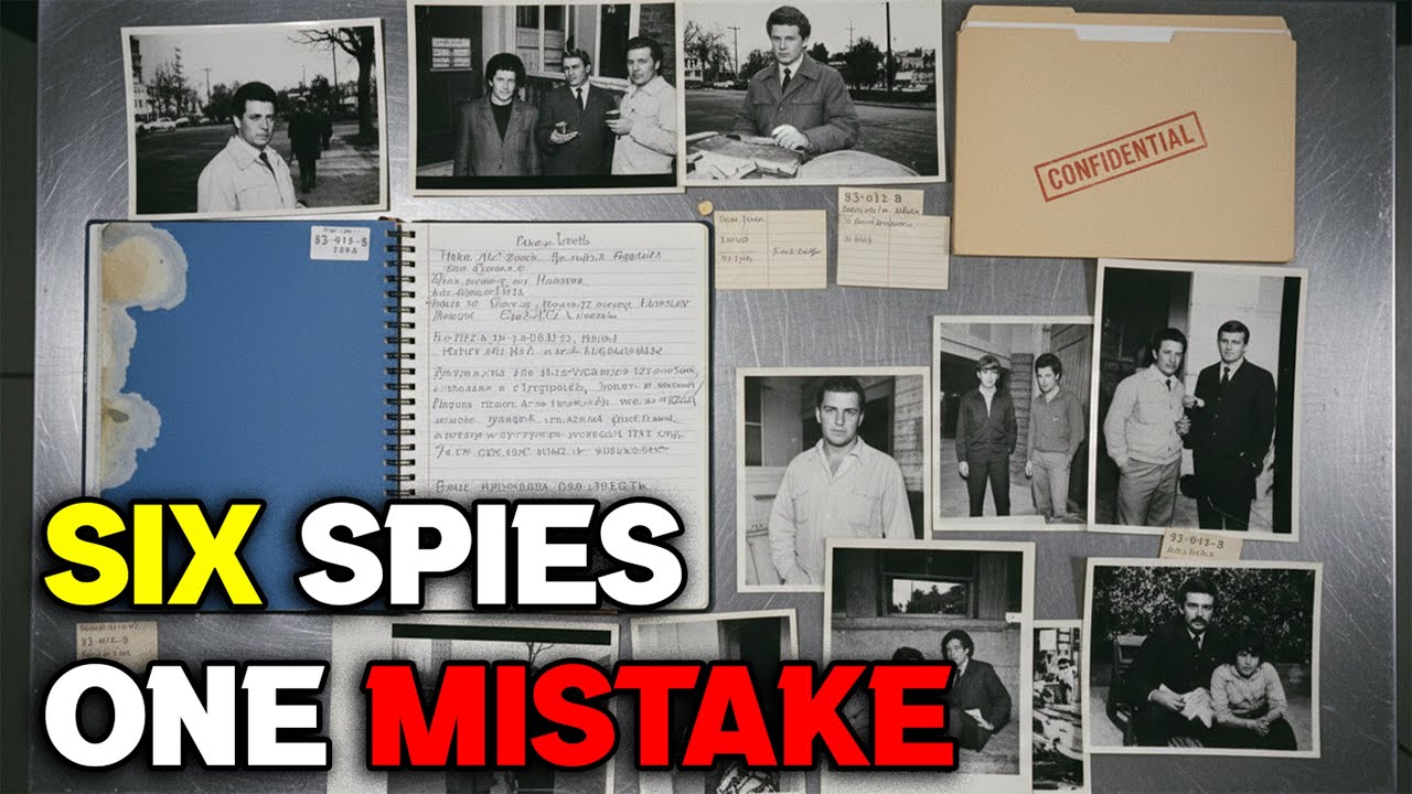 The Notebook That Uncovered a Soviet Spy Ring Operating in America (Cold War Story)