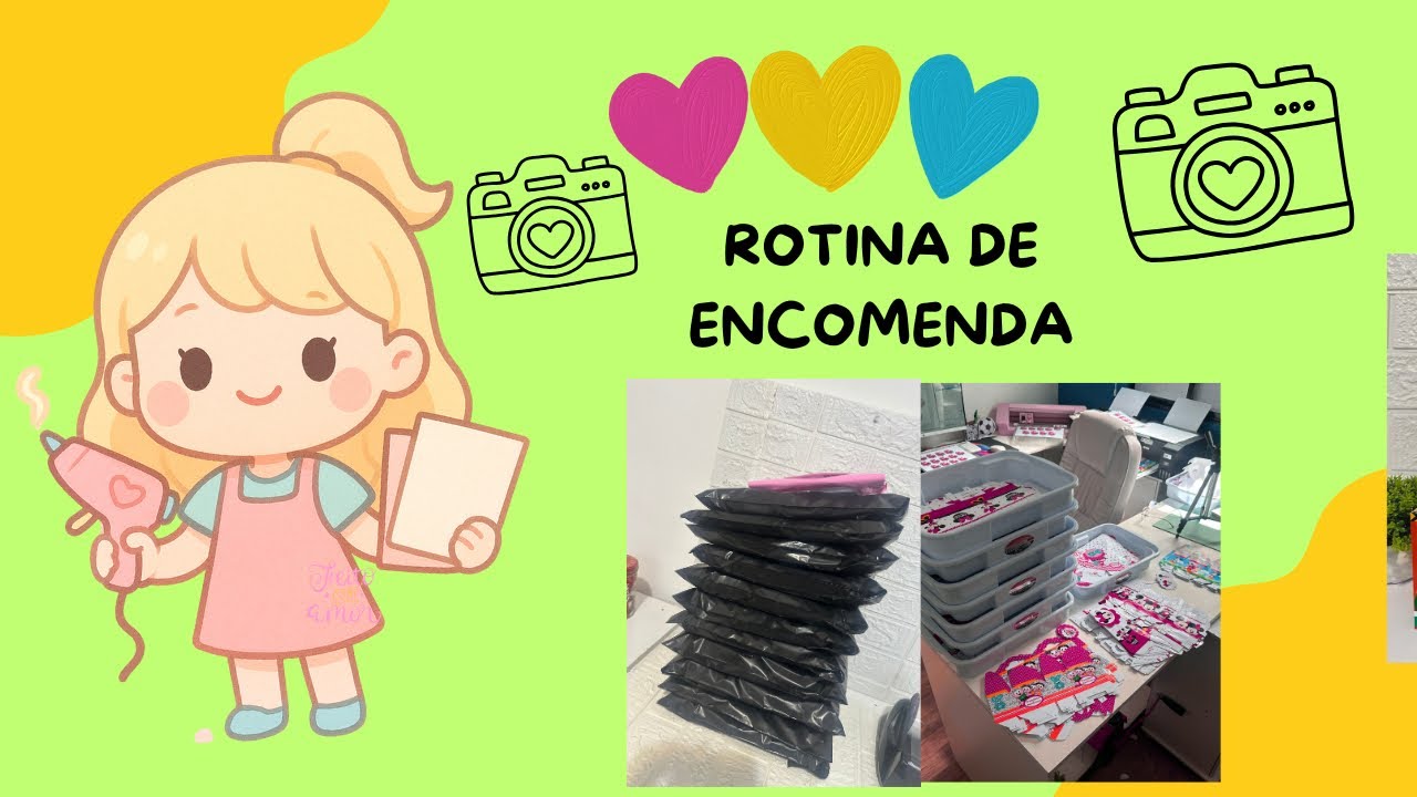 ROTINA DE ENCOMENDA - VENDENDO NA SHOPPE 📦 🚛 🧡