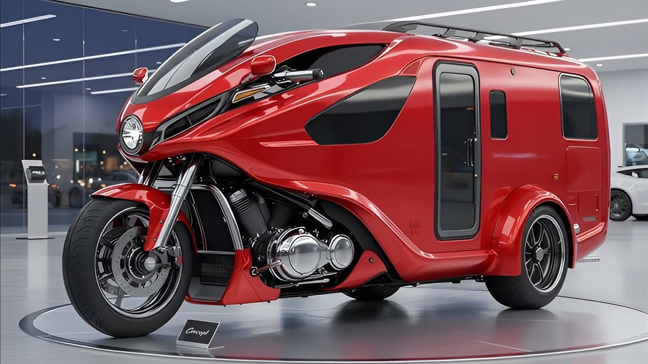 2026 Honda Gold Wing Trike สีแดง 🔥 สุดยอดรถทัวร์ริ่งหรู พร้อมแคมเปอร์ | รีวิวเต็ม