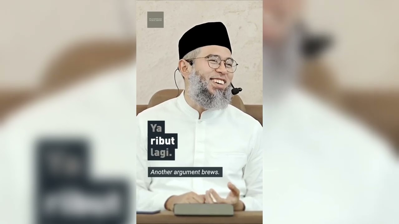 Bersabar dengan omelan istri - Ustadz Muhammad Nuzul Zikri hafidzahullah