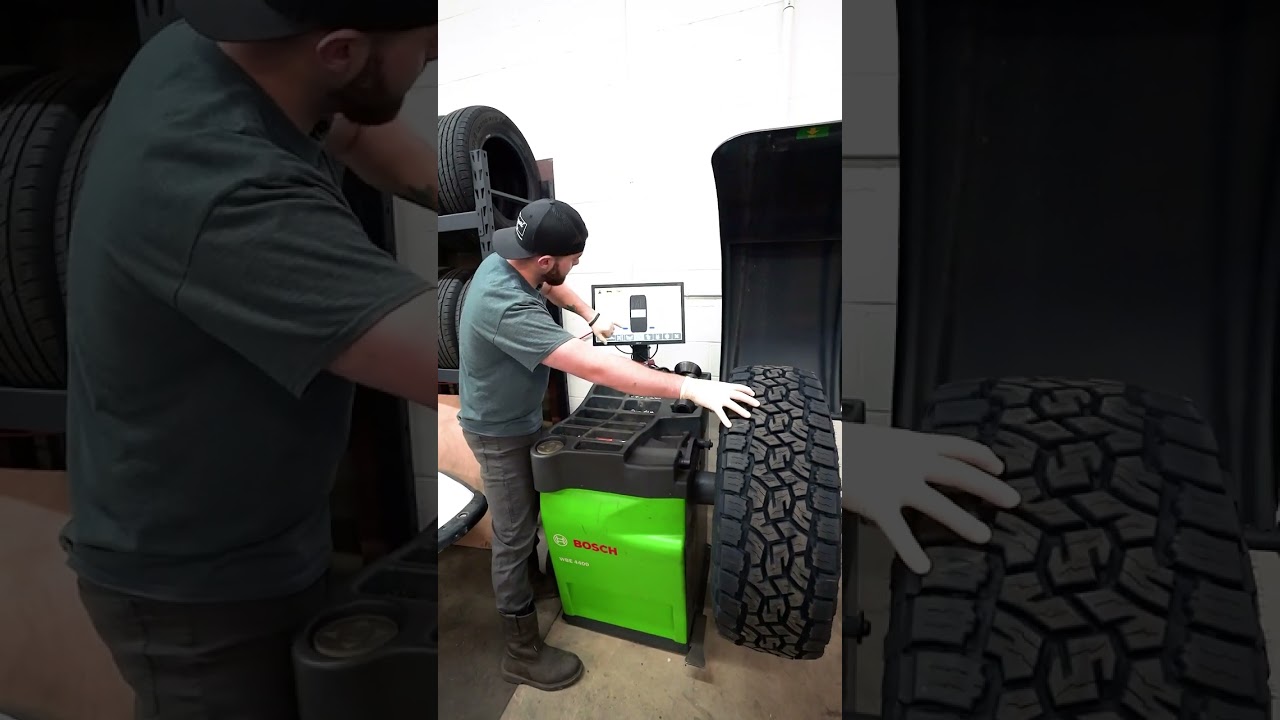 This is How you balance a tire!
