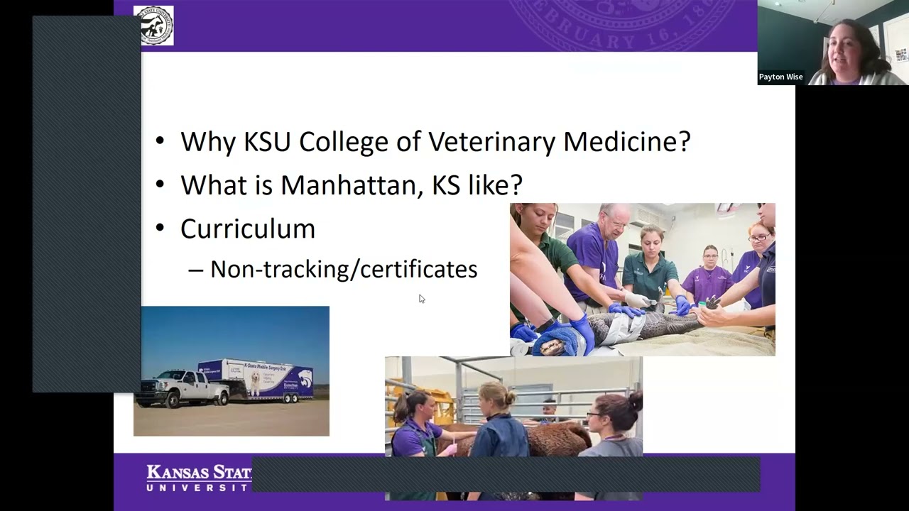 Student Life at Kansas State University's College of Veterinary Medicine