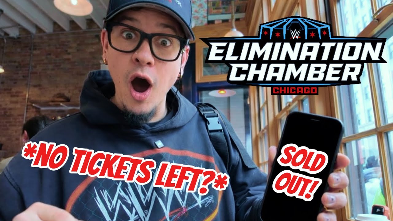 Я чуть не пропустил шоу WWE Elimination Chamber в Чикаго! Покупка билетов в последнюю минуту | Ви...