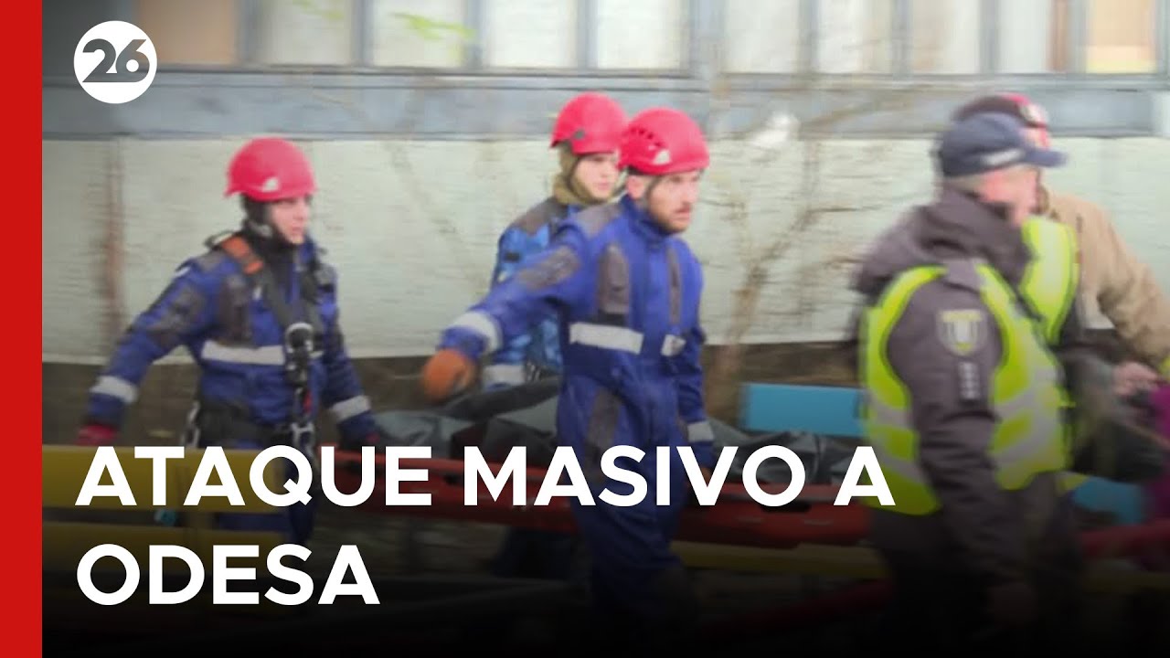 🇺🇦 ATAQUE | Rusia lanza un ataque masivo con drones que daña el puerto de Odesa