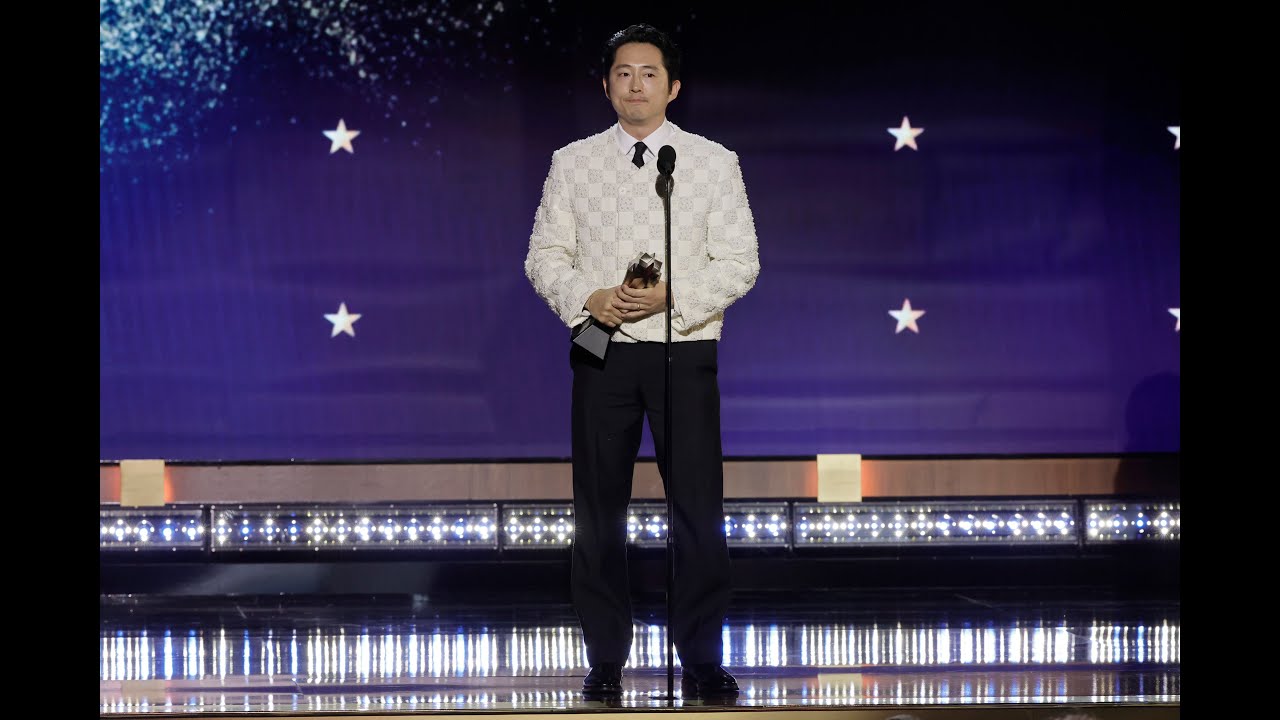 Steven Yeun wins 