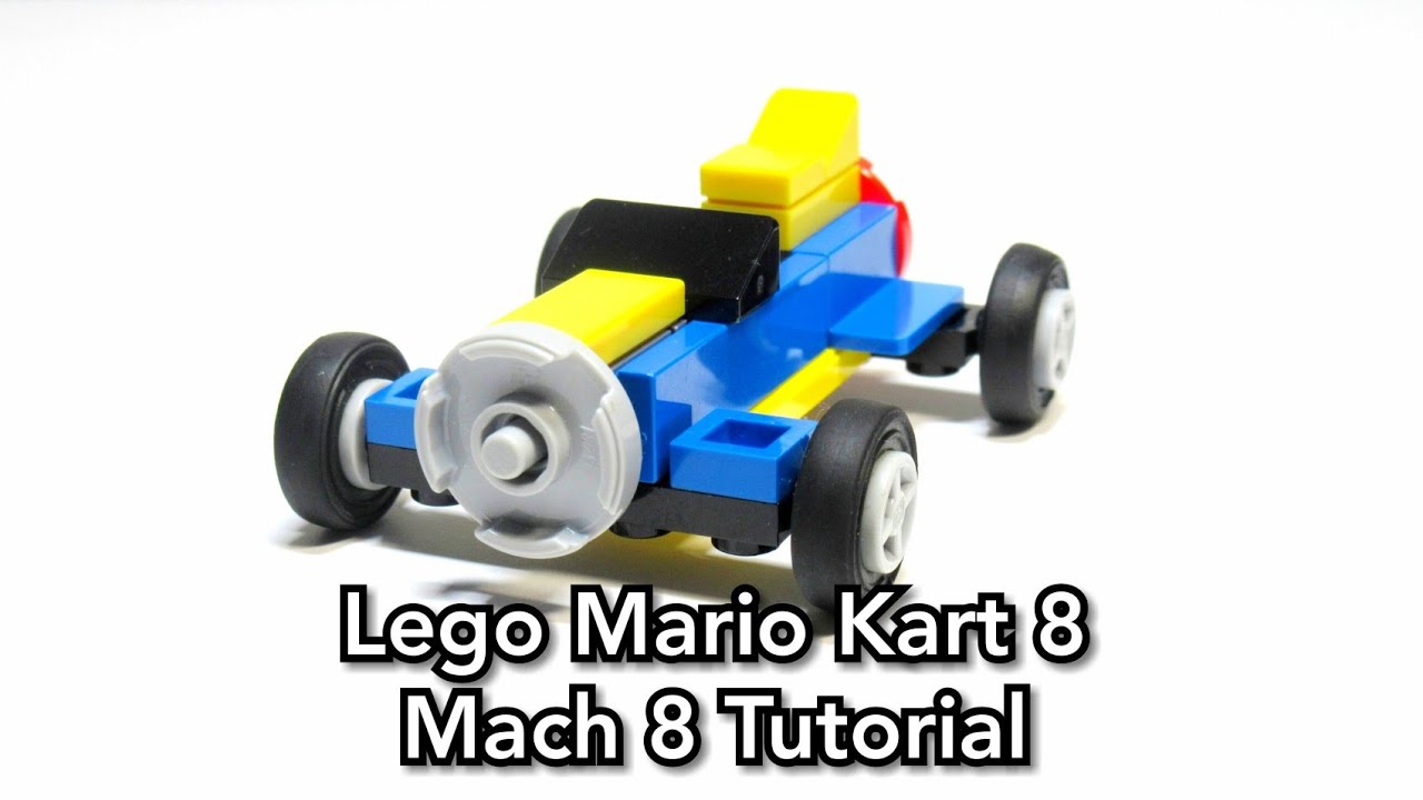 Lego Mario Kart 8 Mach 8 Tutorial