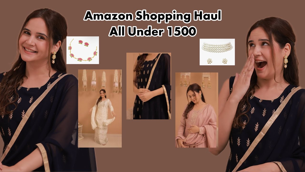 Amazon Shopping HAUL | All under 1500 | ShivShakti 