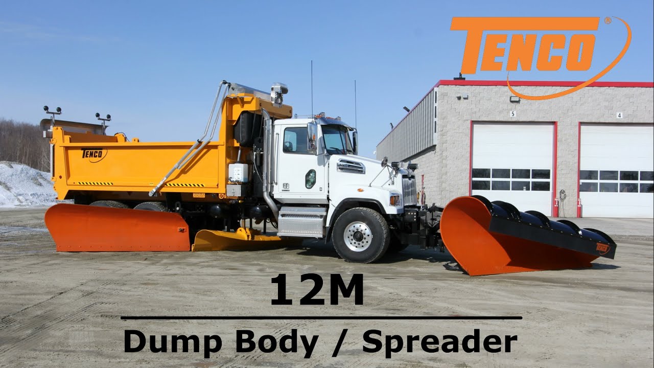 Tenco 12M dump body and spreader