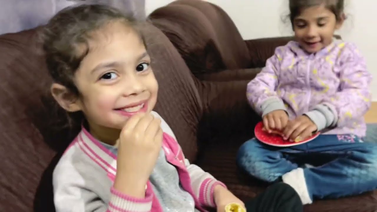 Krep yaptım harika oldu 👍 | Çocukların Tepkisi| Şükür geldiler birlikte kahvaltı yaptık| Ali Fizza