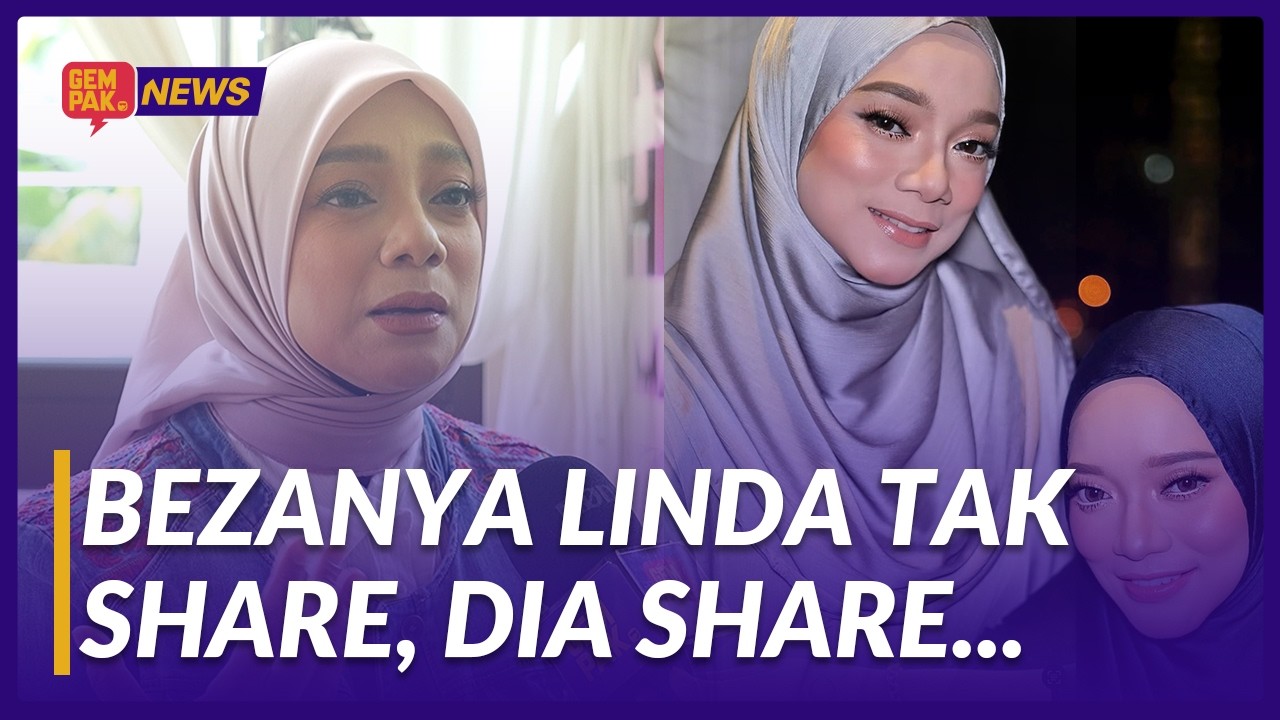 LINDA RAFAR BERSUARA TENTANG SOAL PERBANDINGAN? | Gempak News
