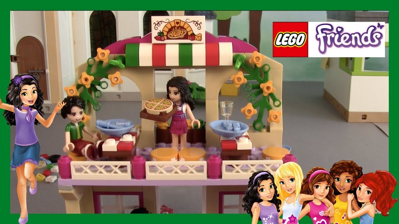 LEGO Friends 41311 - Heartlake Pizzeria - DEMO - UNBOXING - deutsch -auspacken