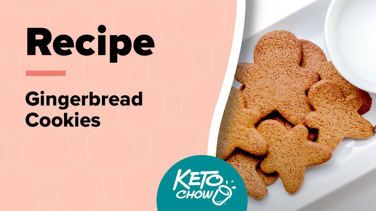 Keto Gingerbread Cookies | Low Carb, Gluten Free, No Added Sugar