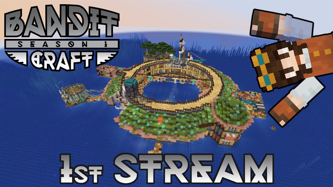 Banditcraft - Ep 13: My First Ever Livestream!