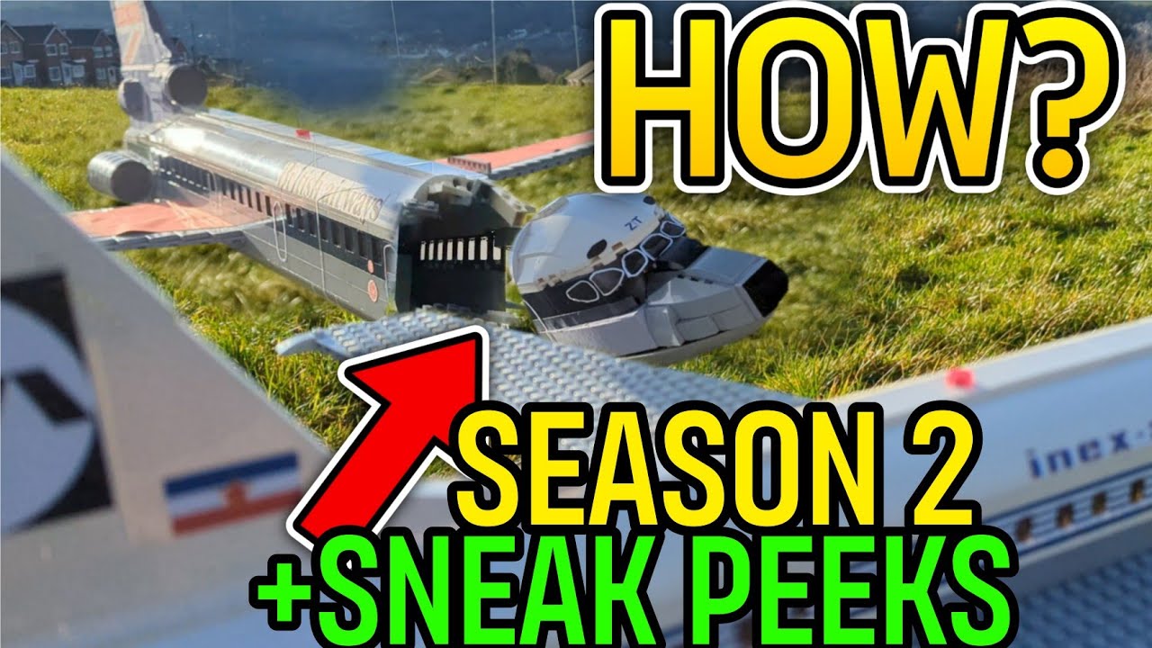 Plane Crashes Recreated in Lego BEHIND THE SCENES: Compilation Season 2