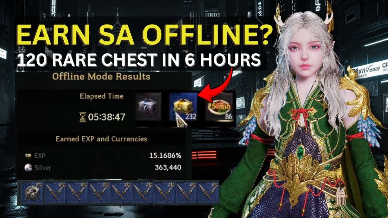 Legend of Ymir OFFLINE MODE Earn For FREE? | 120 RARE Chest sa 6 HOURS