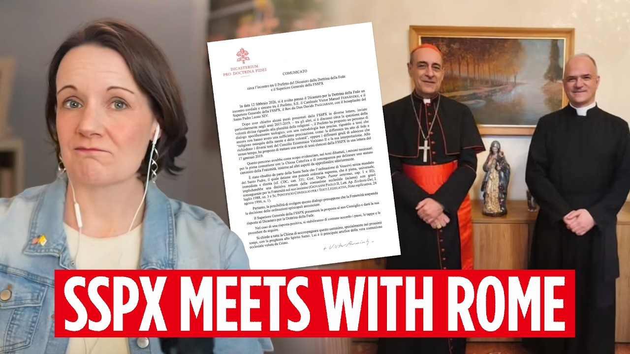 SSPX Meets w/ Rome, Charlotte Diocese Secret Video, And Stop/Start Feature is Dead