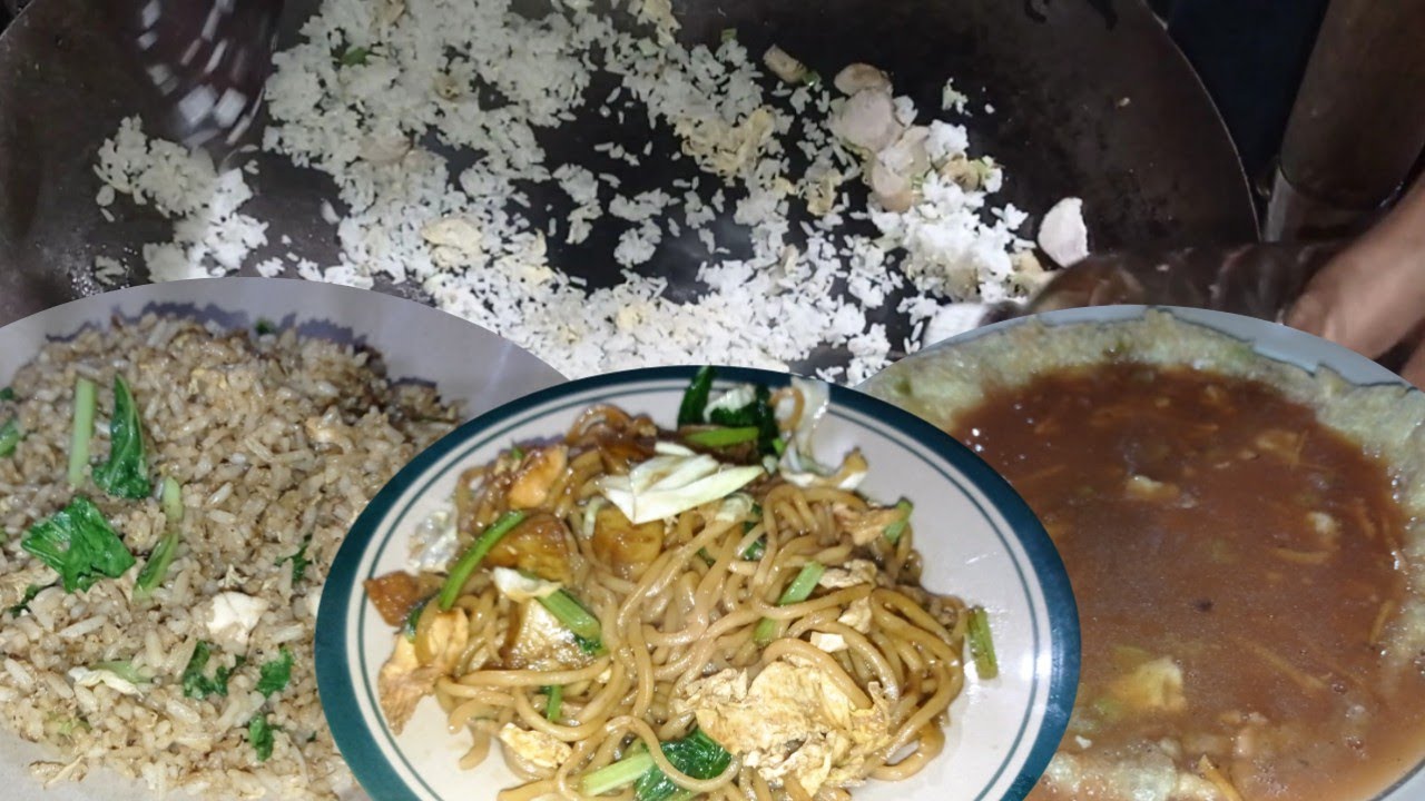 BUKAN NASI GORENG BIASA! MENU MELIMPAH HARGA KAKI LIMA DI PAK DADANG KEDIRI