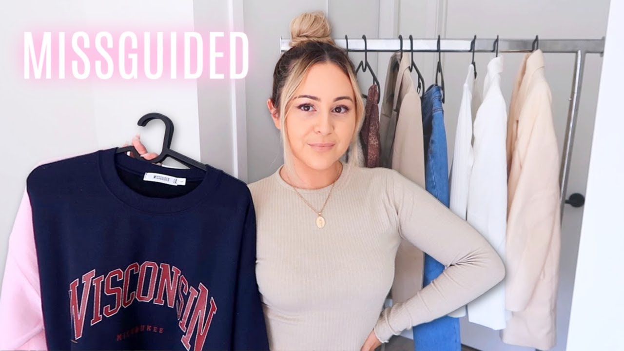 AFFORDABLE MISSGUIDED CLOTHING HAUL - Most comfy Mom Jeans!
