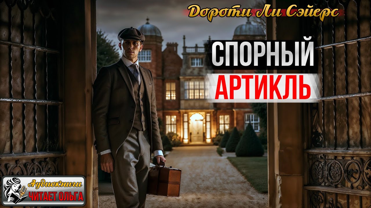 Аудиокнига ЗАБАВНЫЙ СЛУЧАЙ СО СПОРНЫМ АРТИКЛЕМ Дороти Ли Сэйерс. Детектив. Цикл Лорд Питер Уимзи
