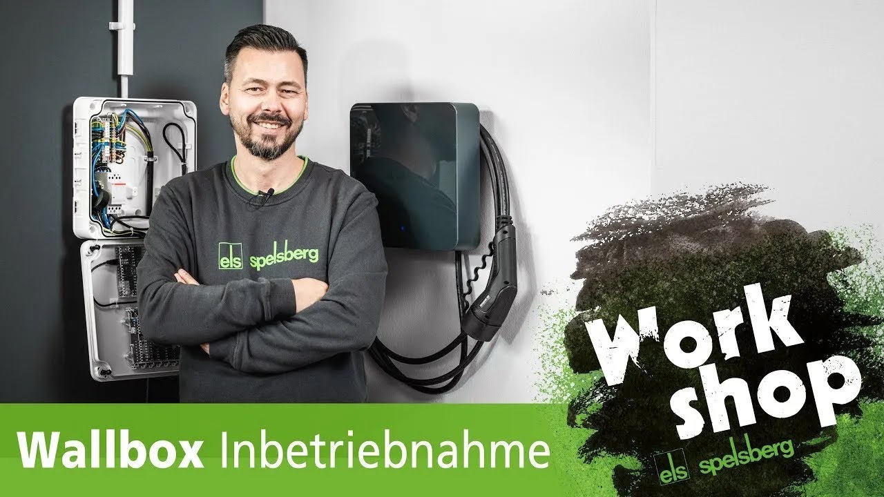 Workshop - Spelsberg Wallbox // Unboxing und Inbetriebnahme mit angeschlagenem Ladekabel